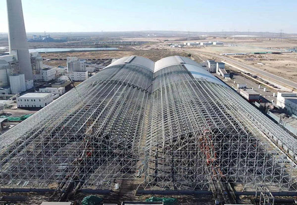 國家電廠封煤工程，FRP采光板項目